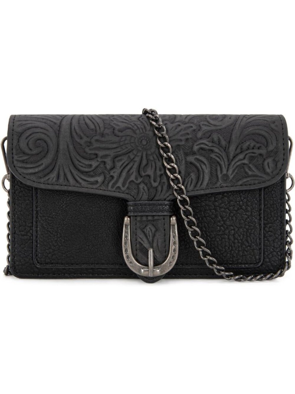 Stylish Small Crossbody Purse with Chain Strap | Western Clutch Handbag for